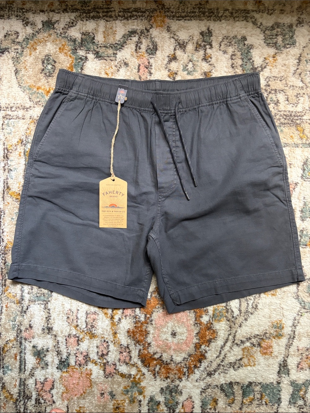 Faherty Men's Essential Drawstring Short